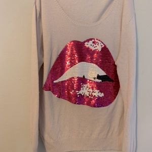 Kiss on the lips pullover